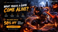 UAE Animation Buzz ? Celebrate Halloween with 50% OFF Game Animation Services at Osiz!