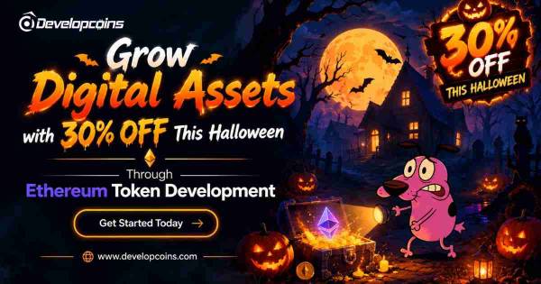 Grow Digital Assets with 30% OFF This Halloween Through Ethereum Token Development