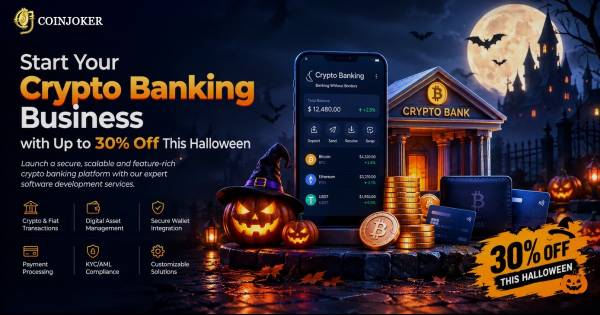 Start Your Crypto Banking Business with Up to 30% Off This Halloween