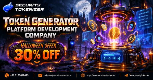 Accelerate Crypto Project Launches with Custom Token Generator Platform Development – Halloween 30% OFF