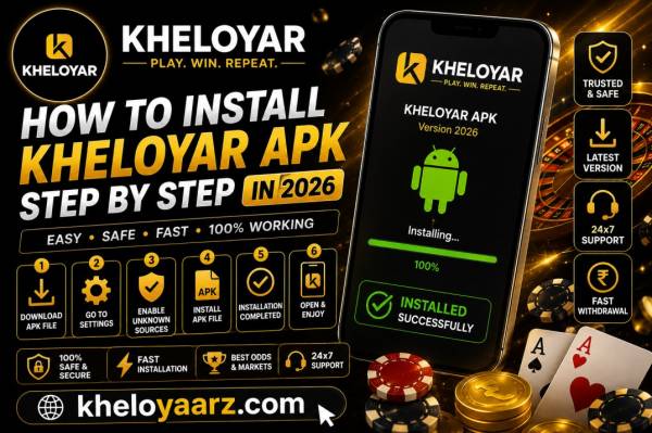 How to Install Kheloyar APK Step by Step in 2026