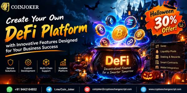 Create Your Own DeFi Platform with Innovative Features Designed for Your Business Success