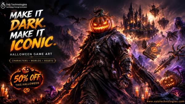 ? Make Your Game Worlds Darker & More Immersive — Get 50% OFF Game Art Outsourcing This Halloween
