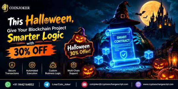 This Halloween, Give Your Blockchain Project Smarter Logic with 30% OFF