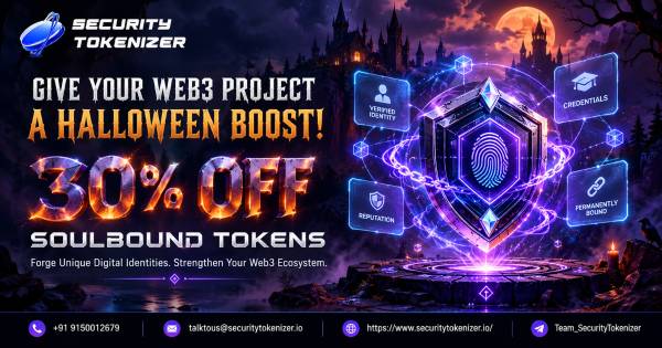 Give Your Web3 Project a Halloween Boost with 30% OFF Soulbound Tokens!